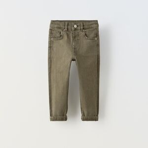 Kids Olive Green Jeans
